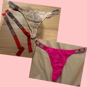 VICTORIA SECRET SHINE STRAPS BUNDLE